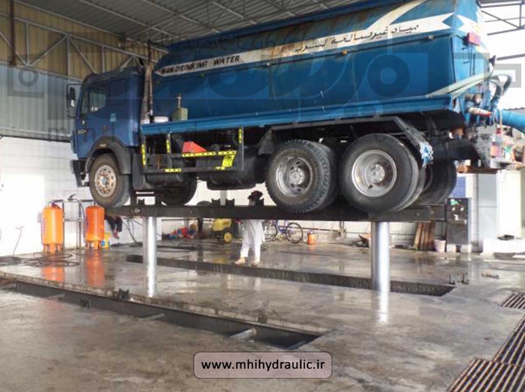 جک کارواش کامیون