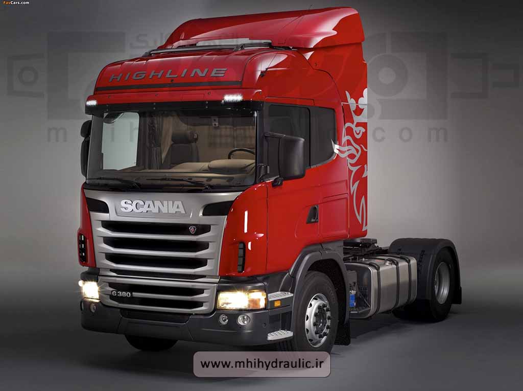 تصویر کامیون اسکانیا سری G 4