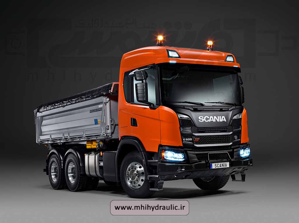تصویر کامیون اسکانیا سری G 8