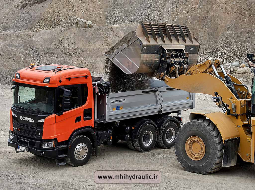 تصویر کامیون اسکانیا سری G 11