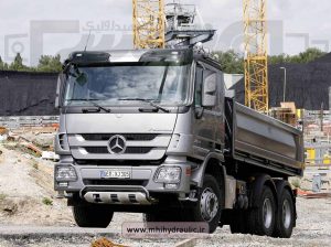 تصویر بنز آکتروس کمپرسی