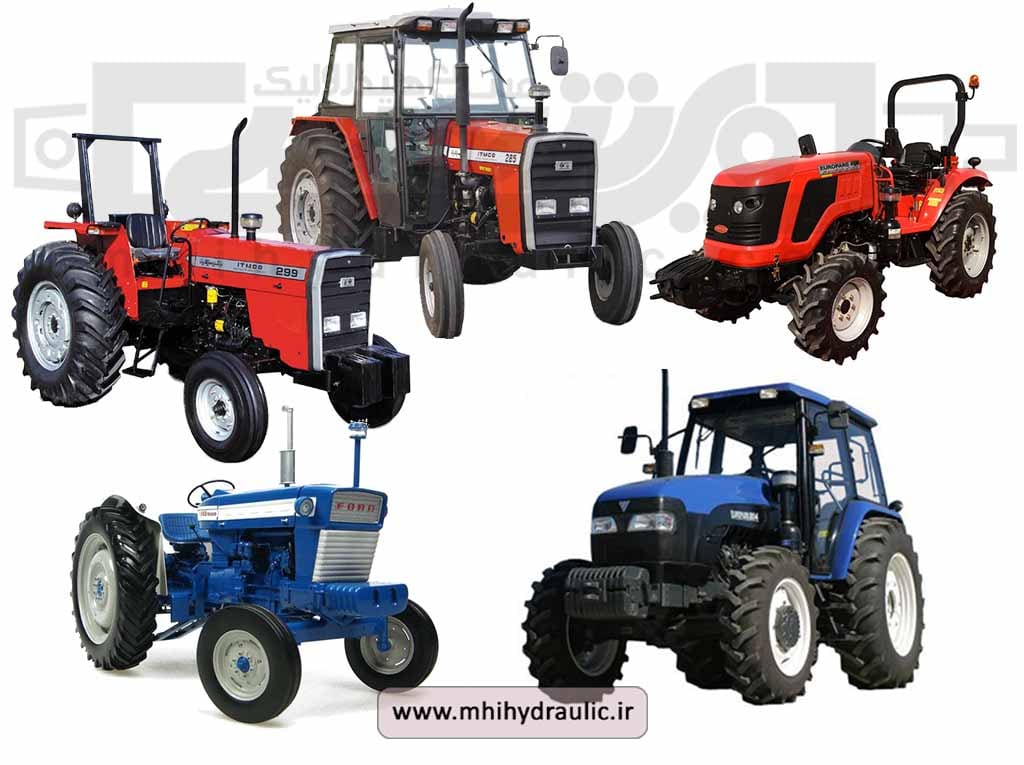 تصویر گروهی تراکتور ها